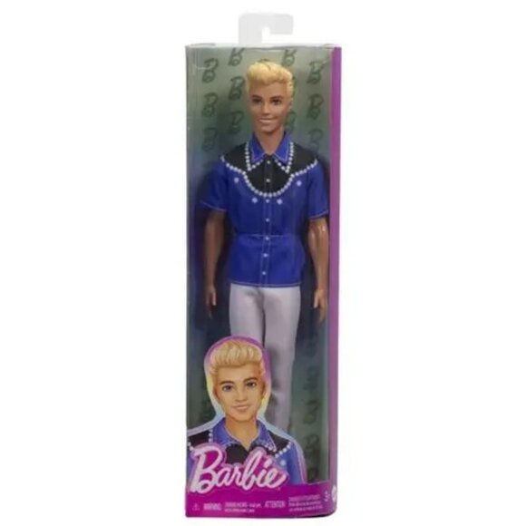 Barbie: 65th Anni. Edition - Ken Western Look Fashion Doll by Mattel Coll. - Picture 1 of 1